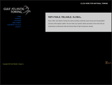 Tablet Screenshot of gulfatlantictowing.com